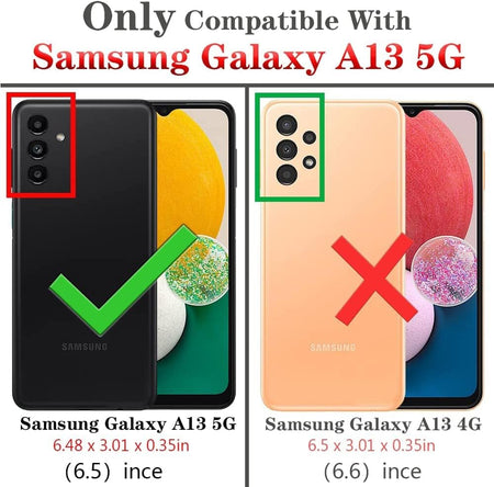 Entronix 3-in-1 Bundle for Samsung Galaxy A13, Heavy Duty Case & 2 Clear Tempered Glass Screen Protectors - Entro Retail