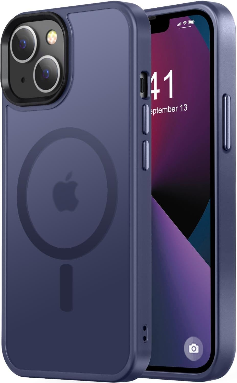Entronix [Magnetic] Case Compatible with iPhone 15 Plus - Translucent Frosted Matte