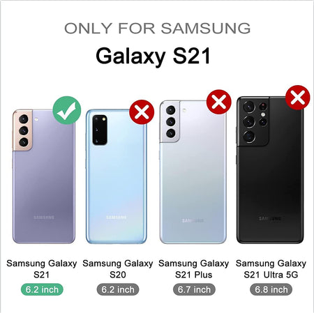 Entronix 2-Pack for Samsung Galaxy S21, Clear Camera Lens Protector, Easy Installation - Entro Retail