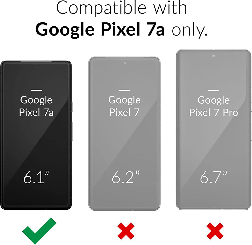 Entronix Heavy Duty Case for Google Pixel 7a, Triple-Layer & Full Protection, - Entro Retail