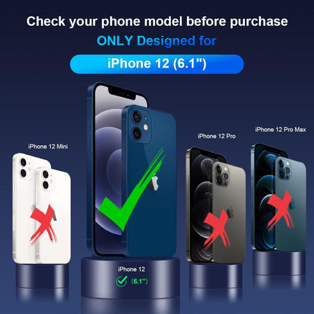 Entronix 2-Pack for Apple iPhone 12, Clear Camera Lens Protector, Easy Installation - Entro Retail