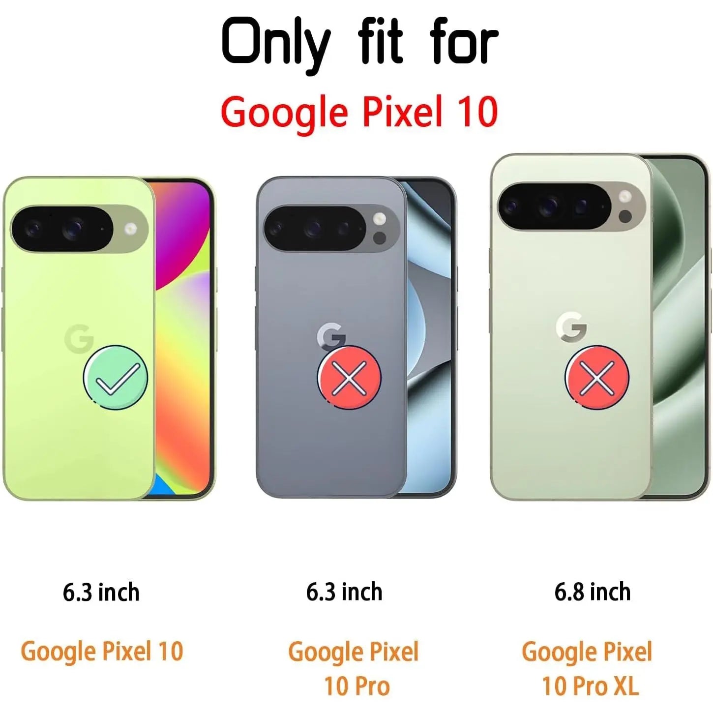 Entronix Clear Screen Protector Compatible with Pixel 10 - 2-Piece Combo - Entronix