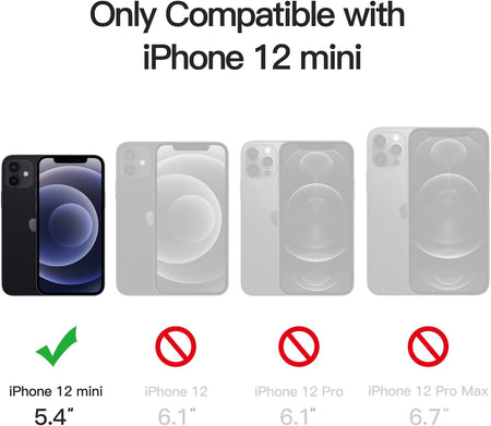 Entronix 3-Pack for Apple iPhone 12 Mini, Clear Camera Lens Protector, Easy Installation - Entro Retail