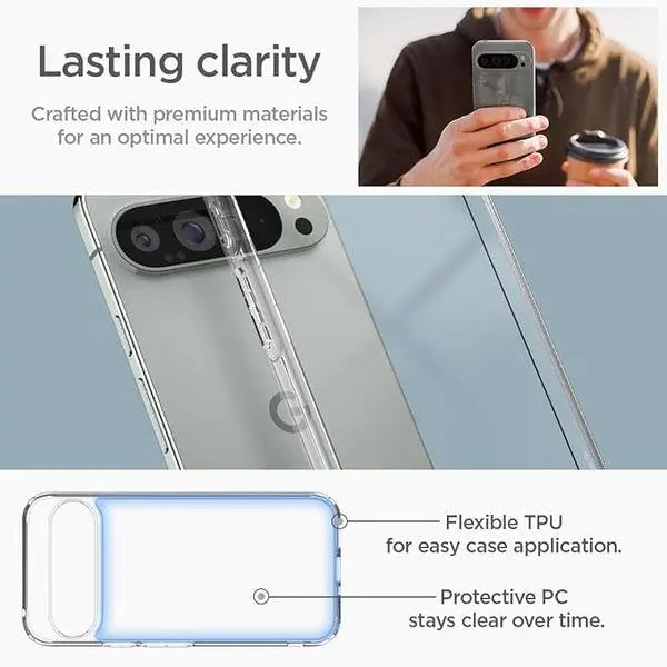 Entronix Google Pixel 8 Crystal Clear Case - Slim - Entronix
