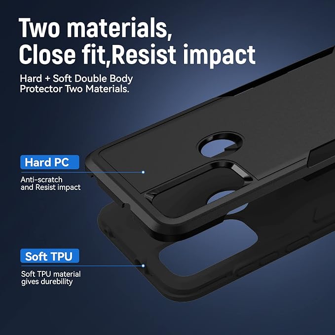 Entronix Case Designed for Motorola G Stylus 2023 Heavy Duty Case, Protection Shockproof Dropproof Dustproof Anti-Scratch Case - Entro Retail