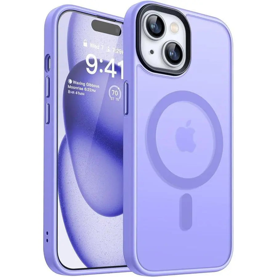 Entronix [Magnetic] Case Compatible with iPhone 14 Plus - Translucent Frosted Matte - Entronix