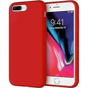 i8 Plus Silicone - Red