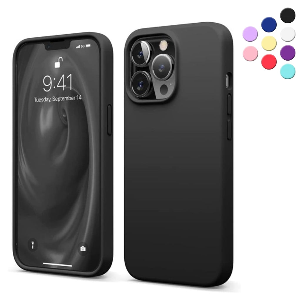 i13 Pro Max Silicone - Black