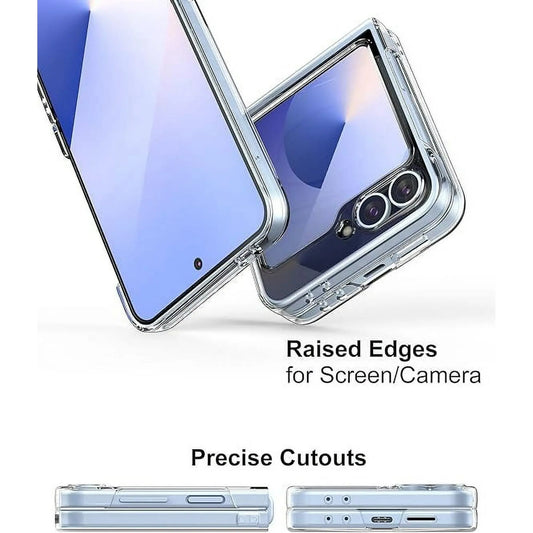 Entronix Samsung Galaxy Z Flip 6 Crystal Clear Case - Slim - Entronix