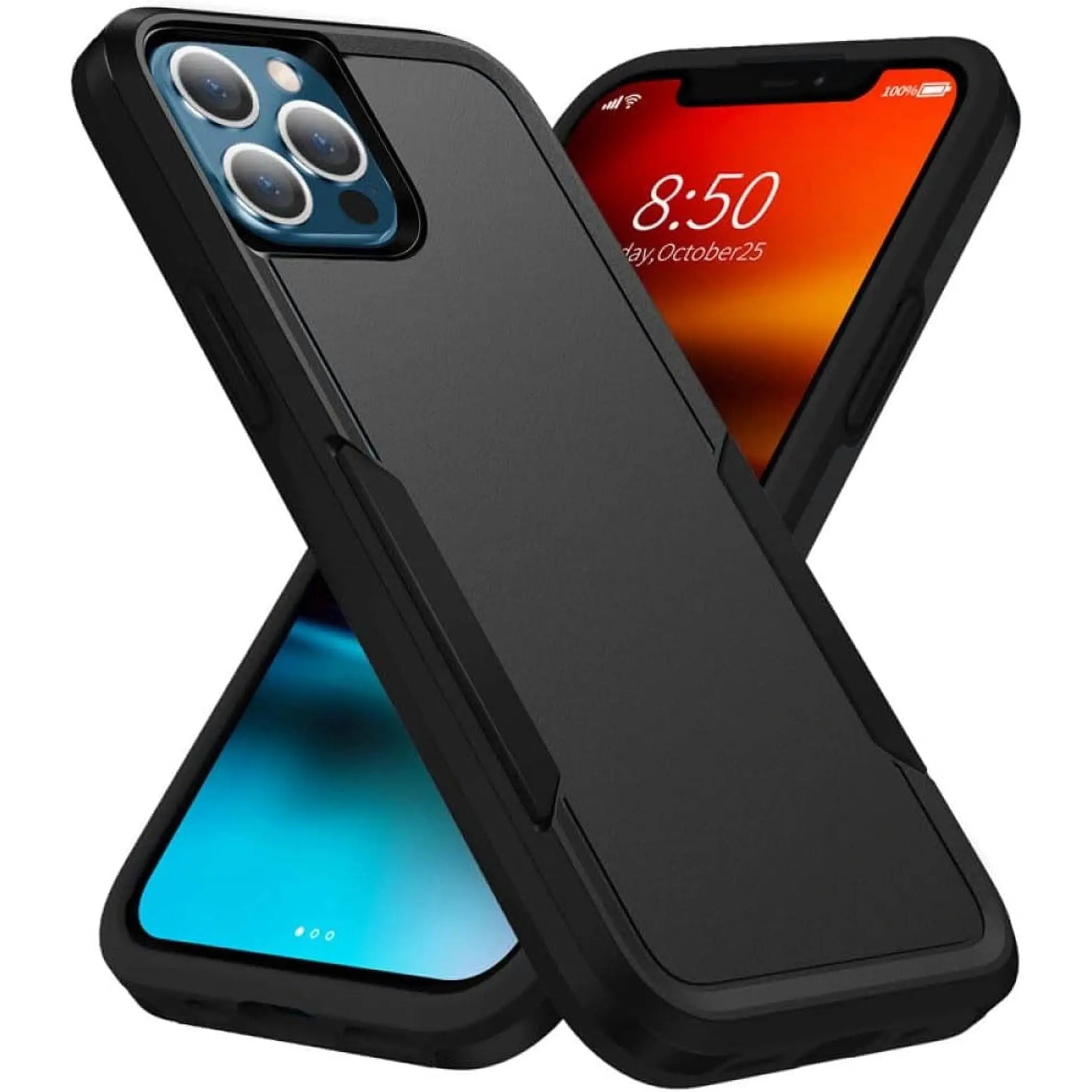 Entronix Case Designed for iPhone 12 Pro Max Heavy Duty Case, Protection Shockproof Dropproof Dustproof Anti-Scratch Case - Entro Retail