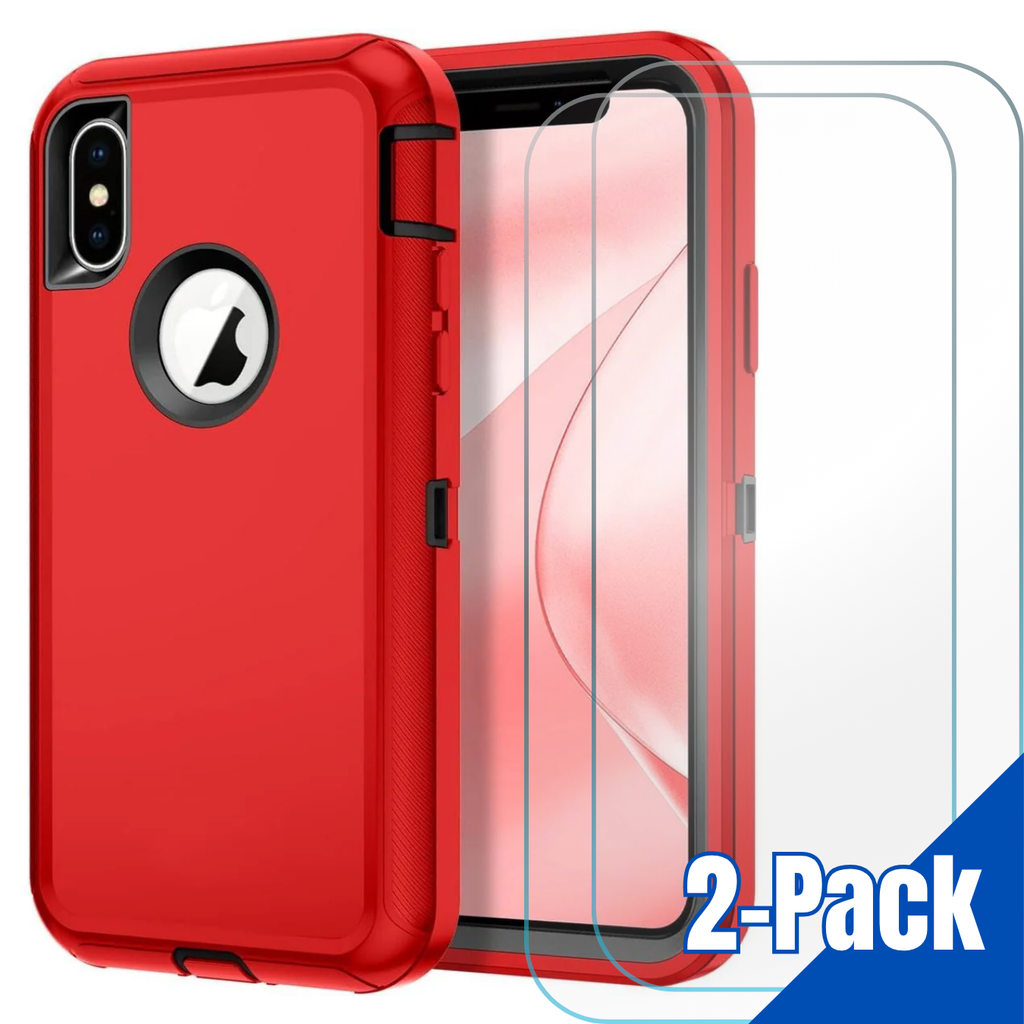 BU iXs Max Heavy Duty - Red 2TGClear