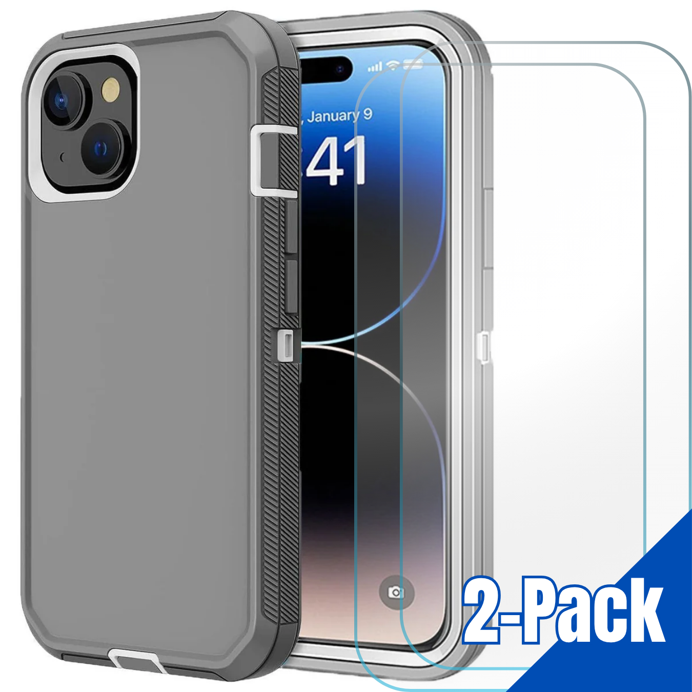BU i14 Plus Heavy Duty - Gray 2TGClear