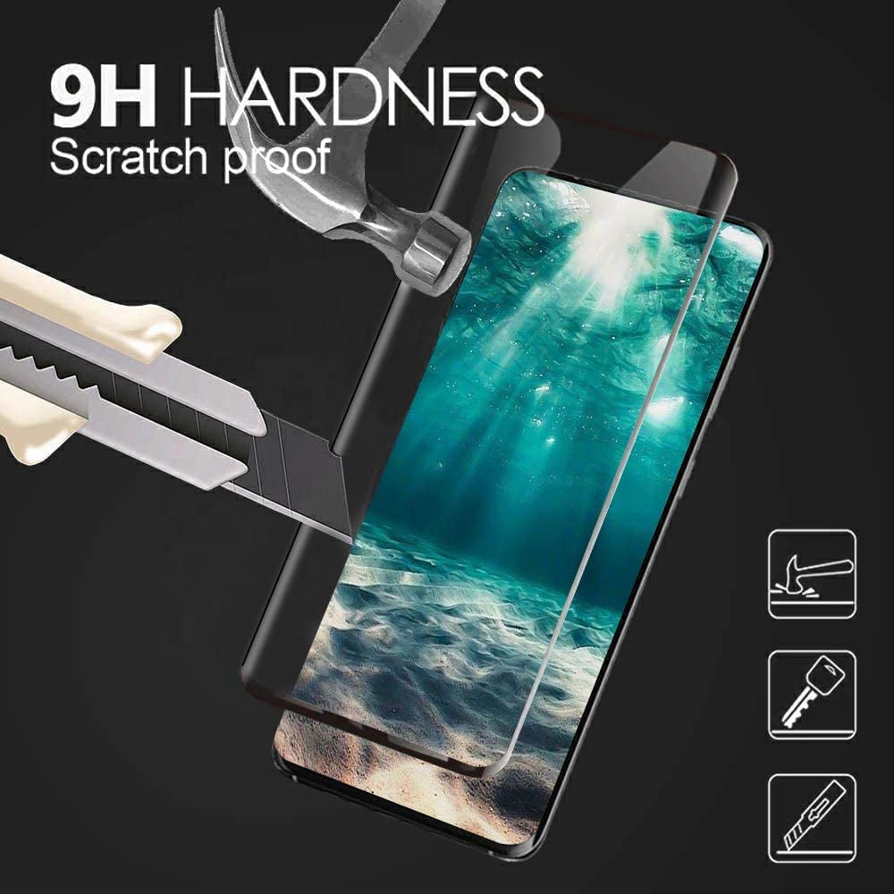 Entronix Clear Screen Protector Compatible with Galaxy Note 10 Plus - 3-Piece Combo