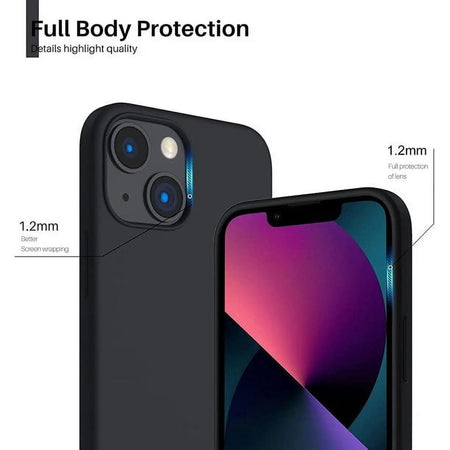 Entronix Case Compatible with iPhone 14 Plus - Soft-Touch Liquid Silicone - Entronix