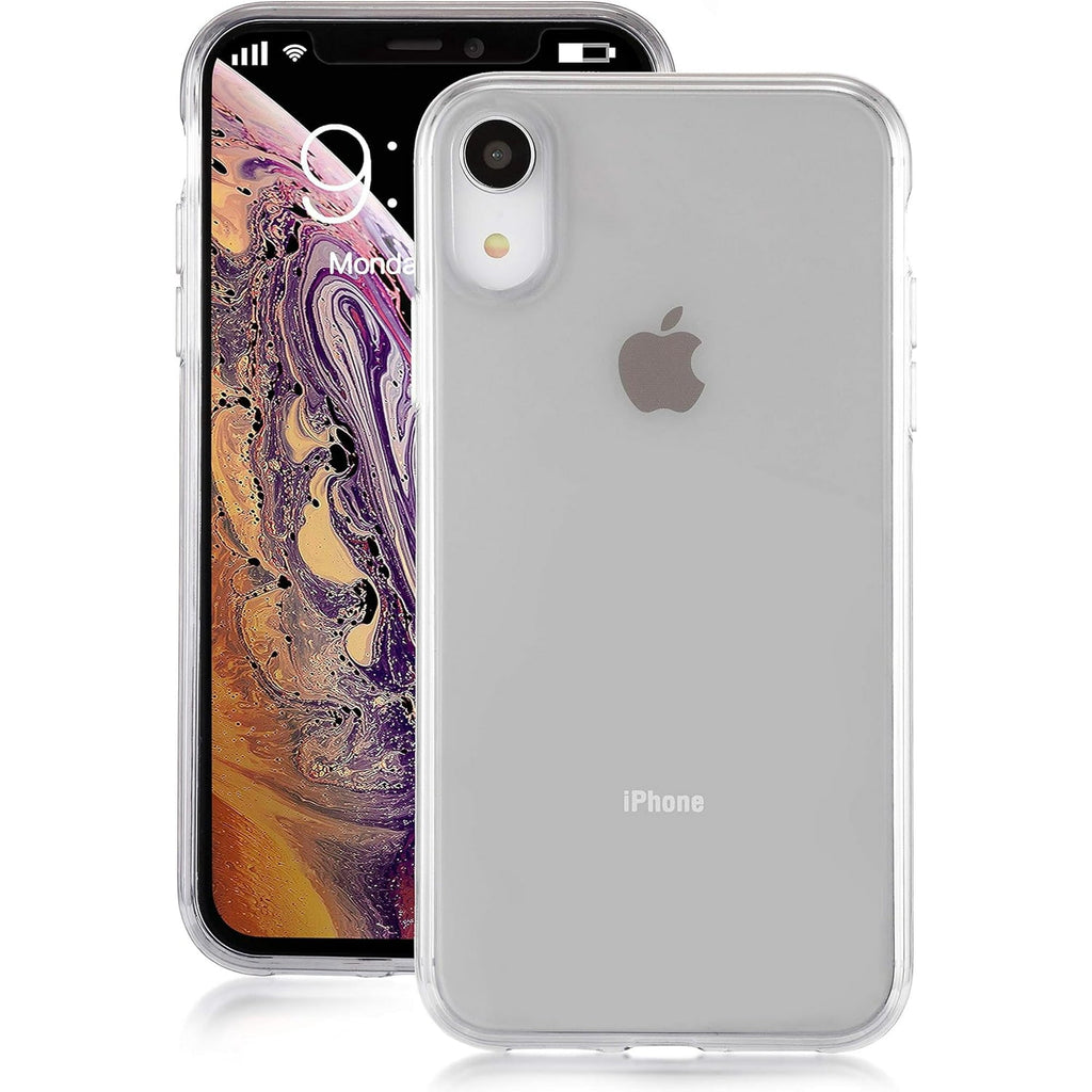 Entronix Case Compatible with iPhone XR - [Hard Back] Slim Clear