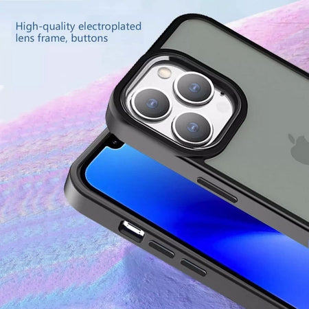 Entronix Apple iPhone 13 Pro Max/12 Pro Max Case - Translucent Hazy Matte, - Entronix