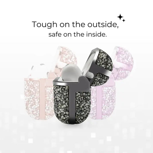 Entronix Apple AirPods 4th Gen Case - Luxury Rhinestone Cover, - Entronix