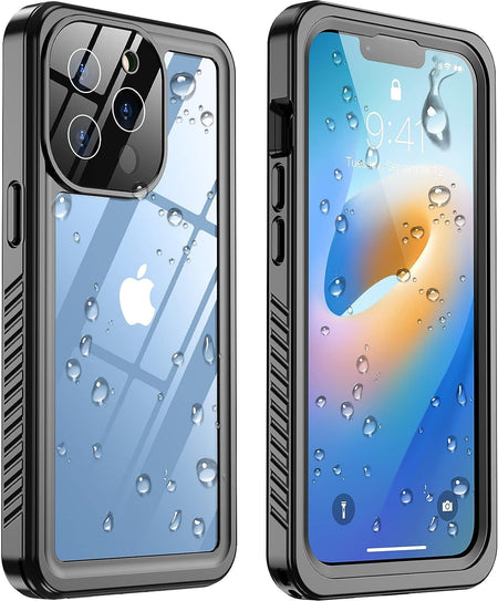 Entronix Waterproof Case for Apple iPhone 13 Pro Max Case, Full Body Shockproof with Built In Screen Protector, Heavy Duty Cover - Entro Retail