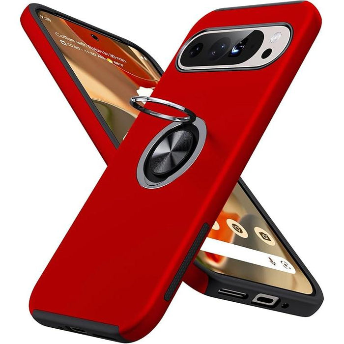 Entronix Google Pixel 9 Pro XL Case - 360º Circular Ring Holder, - Entronix