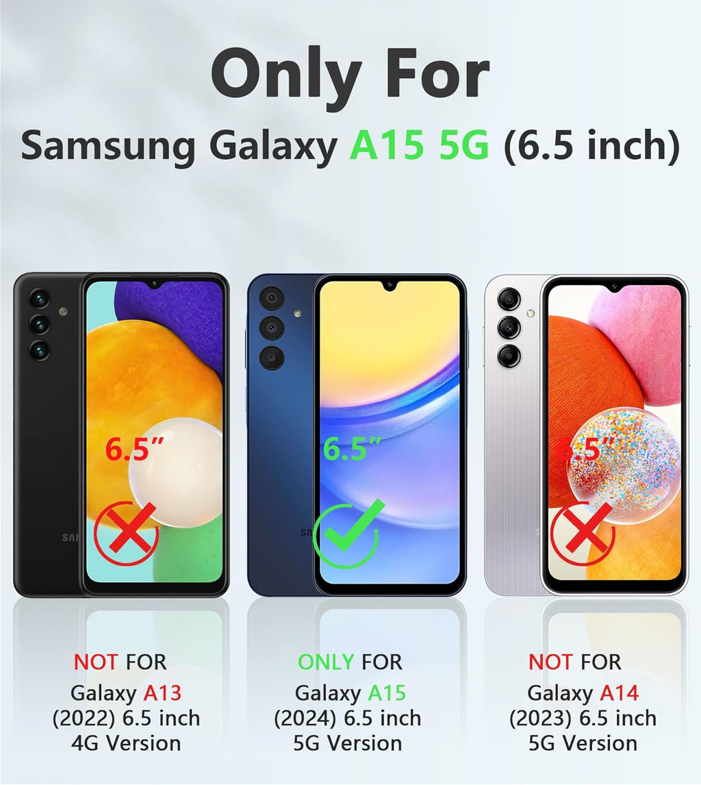 Entronix Heavy Duty Case for Samsung Galaxy A15, Triple-Layer & Full Protection, - Entro Retail
