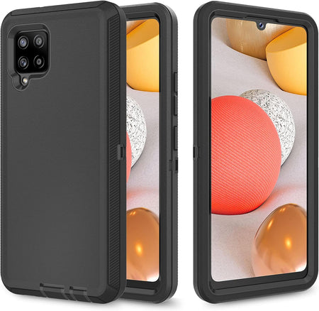 Entronix Heavy Duty Case for Samsung Galaxy A12, Triple-Layer & Full Protection, - Entro Retail