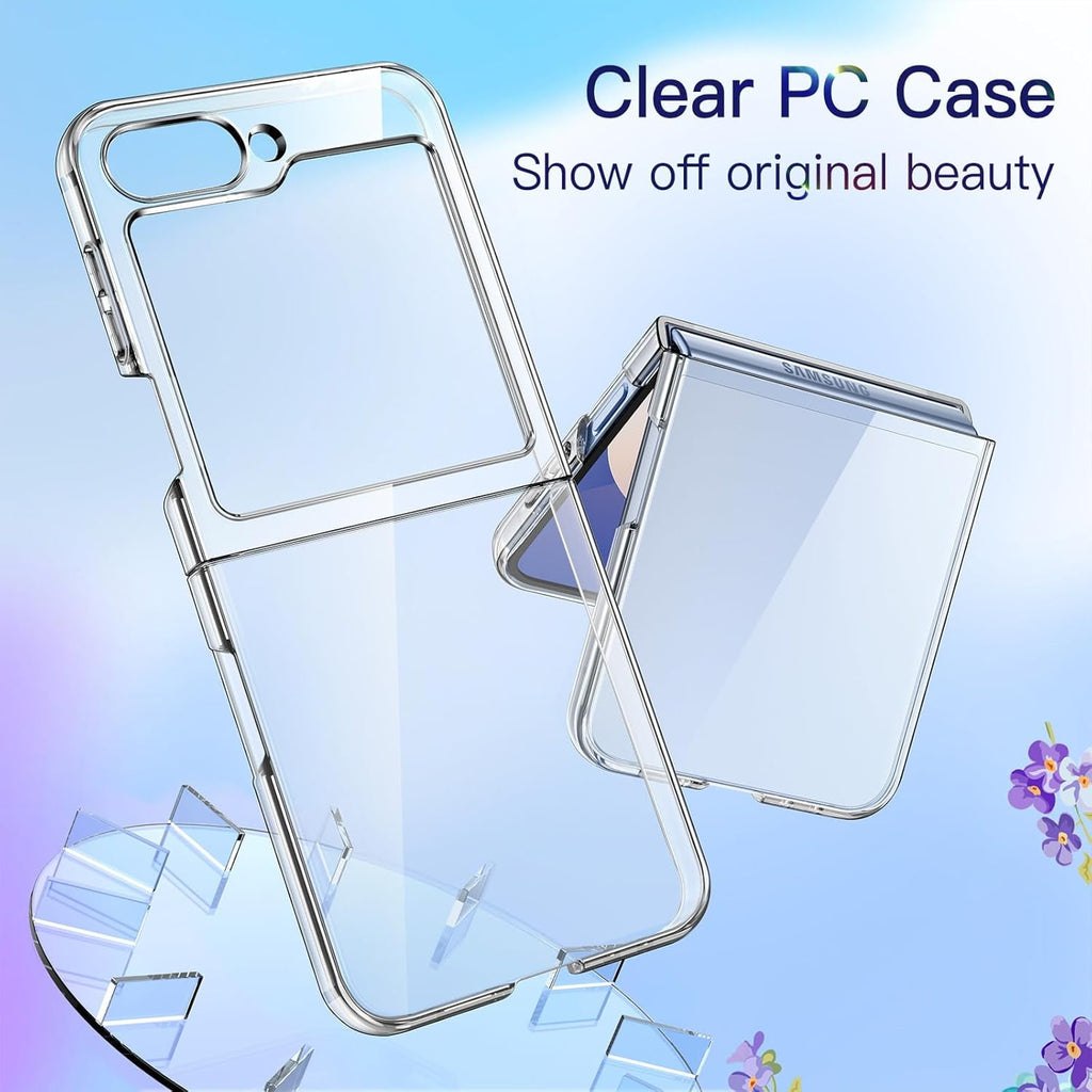 Entronix Samsung Galaxy Z Flip 6 Crystal Clear Case - Slim - Entronix