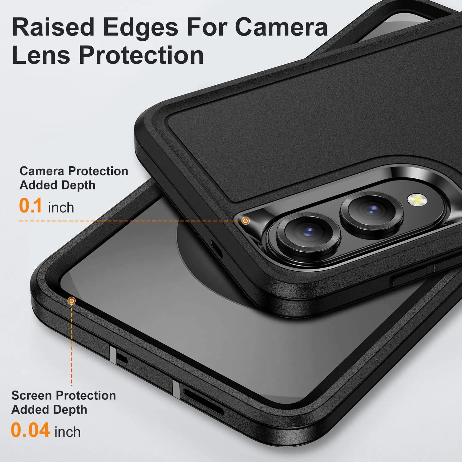 Entronix Case Compatible with Galaxy S25 Edge - Triple-Layer Heavy Duty Protection - Entronix