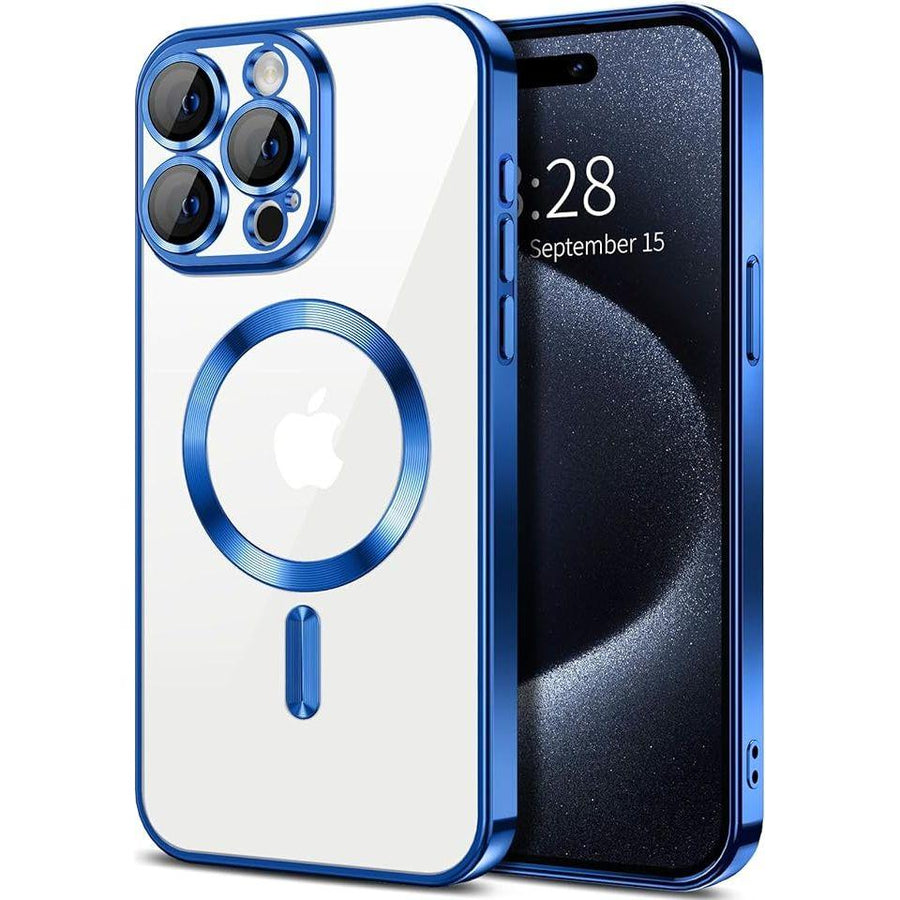 Entronix Apple iPhone 16 Pro Max [Magnetic-Compatible] Case - Clear & Shiny, - Entro Retail