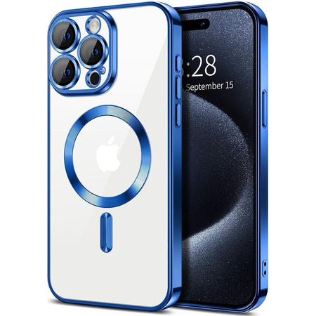 Entronix Apple iPhone 16 Pro Max [Magnetic-Compatible] Case - Clear & Shiny, - Entro Retail