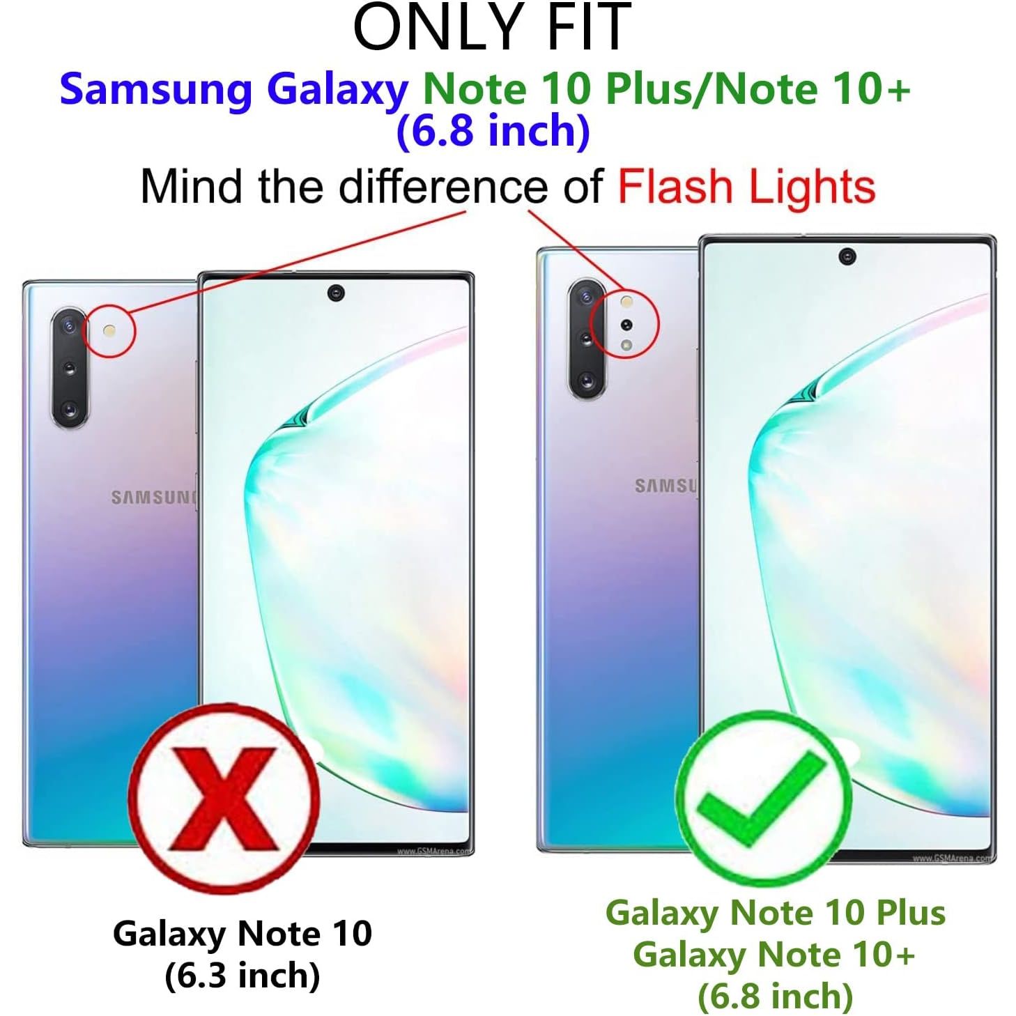 Entronix Heavy Duty Case for Samsung Galaxy Note 10 Plus, Triple-Layer & Full Protection, - Entro Retail