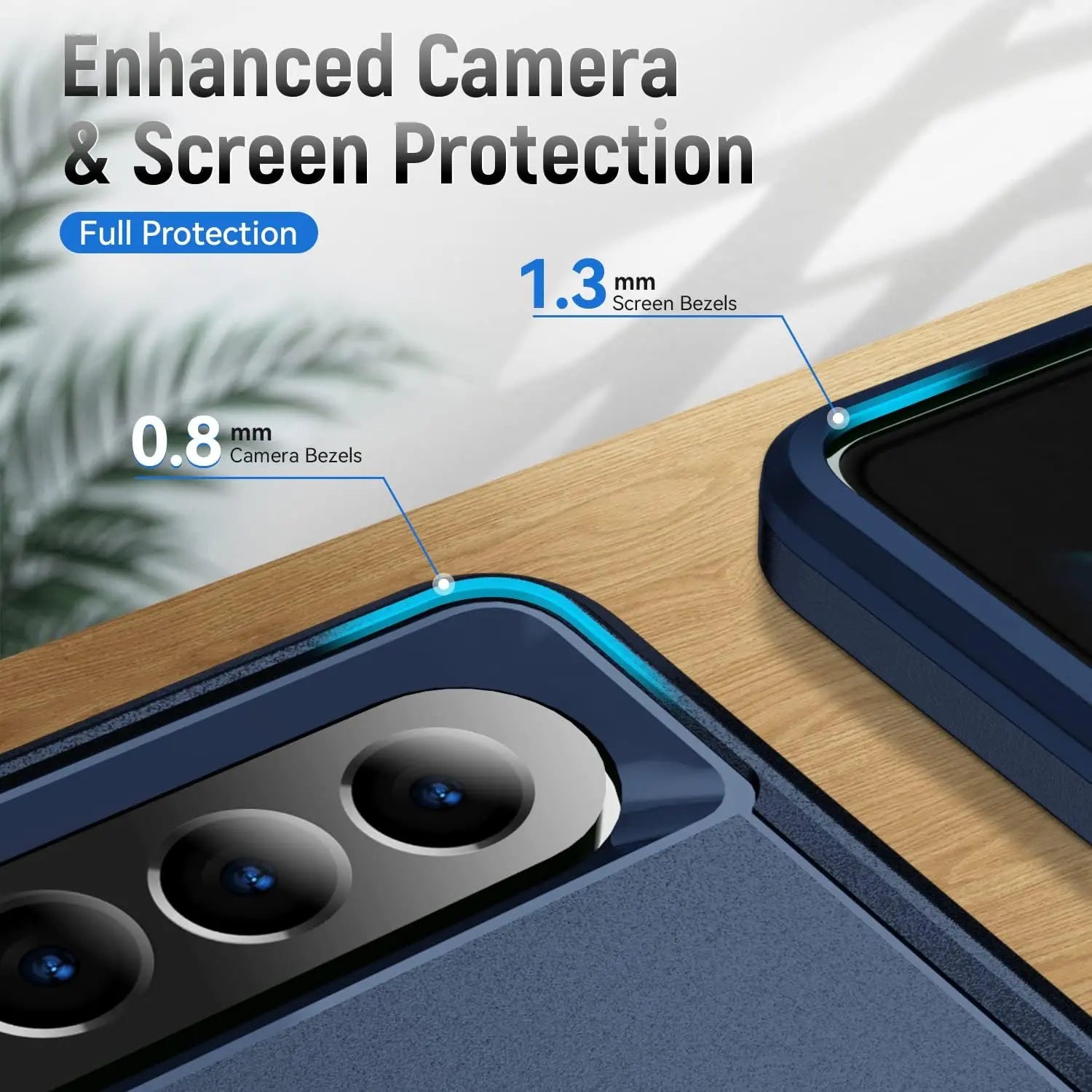 Entronix Case Compatible with Galaxy Z Fold 6 - Soft-Touch Dual-Layer Sleek Cover - Entronix