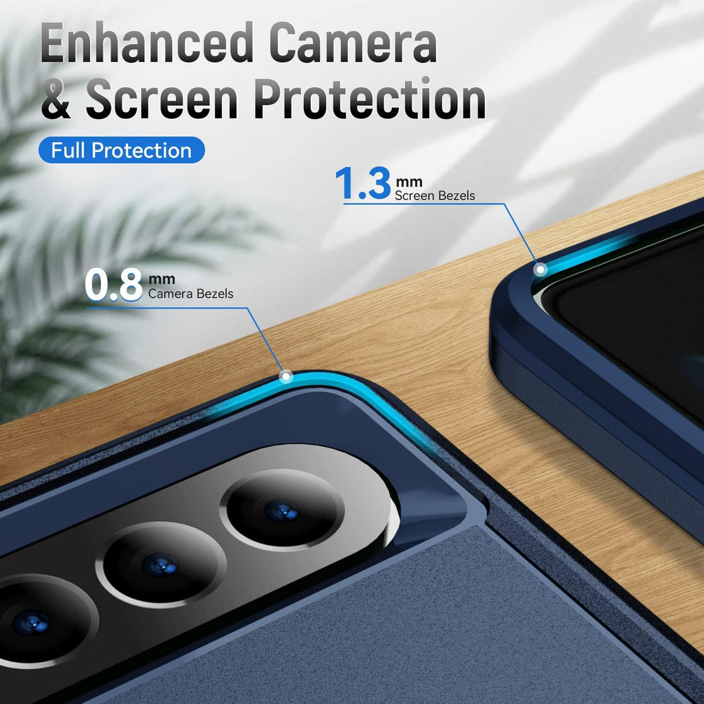 Entronix Case Compatible with Galaxy Z Fold 6 - Soft-Touch Dual-Layer Sleek Cover