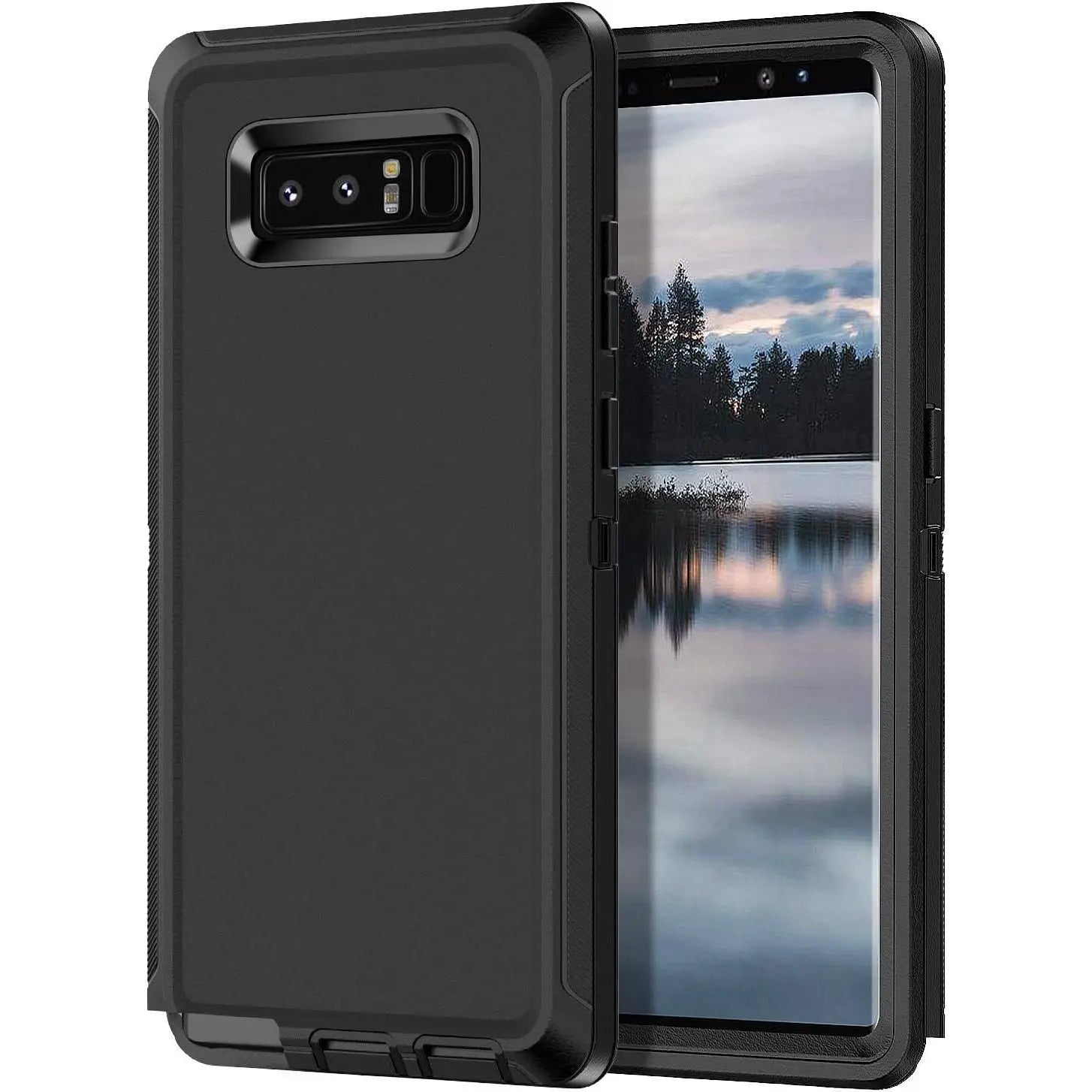 Entronix Heavy Duty Case for Samsung Galaxy Note 8, Triple-Layer & Full Protection, - Entro Retail