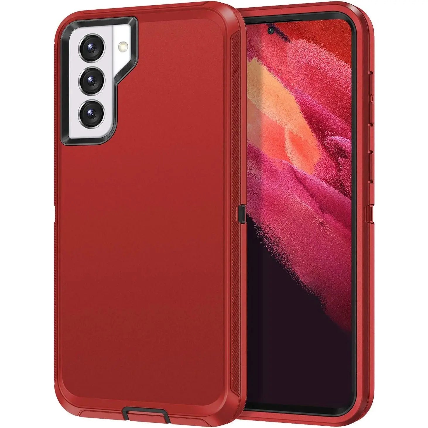 Entronix Heavy Duty Case for Samsung Galaxy S21, Triple-Layer & Full Protection, - Entro Retail