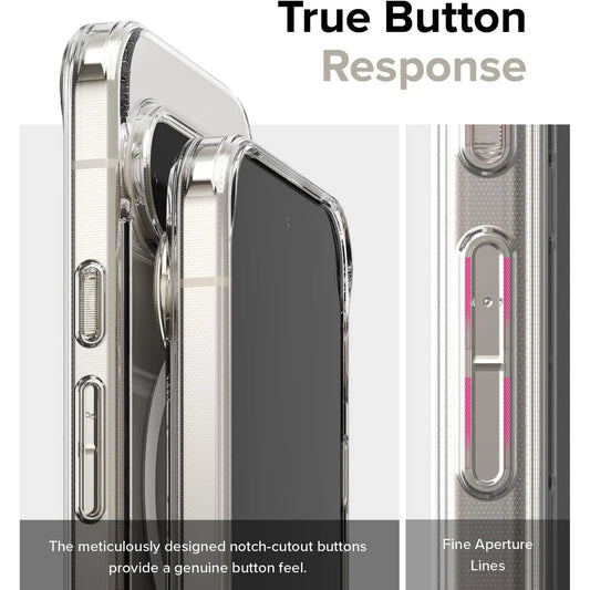 Entronix [Magnetic] Case Compatible with Pixel 10/10 Pro - [Hard Back] Slim Clear - Entronix