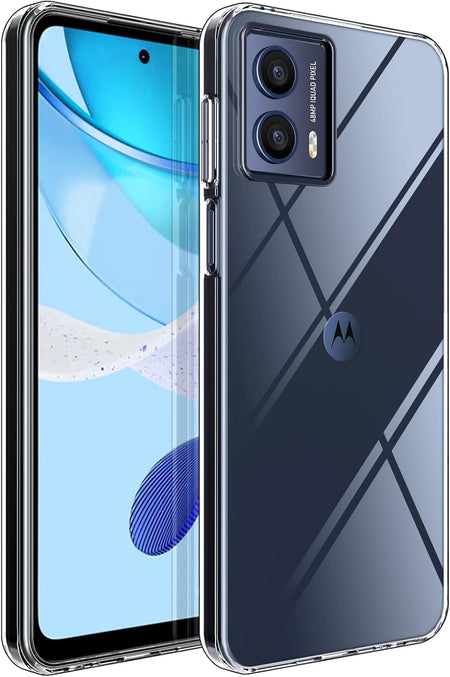 Entronix Clear Case for Motorola G 2023, Crystal Clear Transparent Bumper Cover - Entro Retail