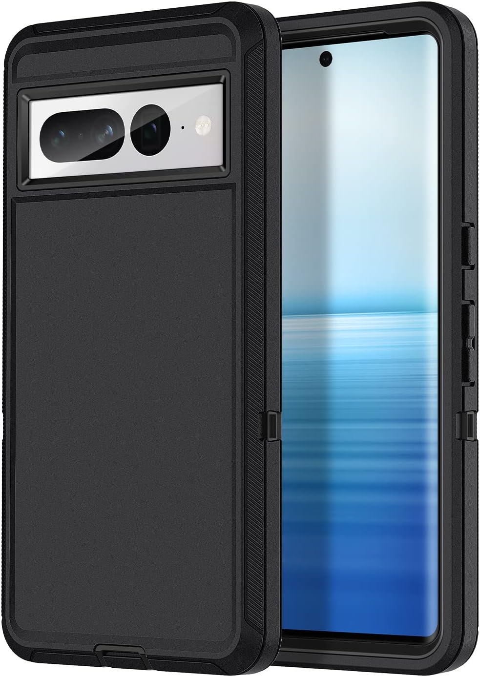 Entronix Heavy Duty Case for Google Pixel 7 Pro, Triple-Layer & Full Protection, - Entro Retail