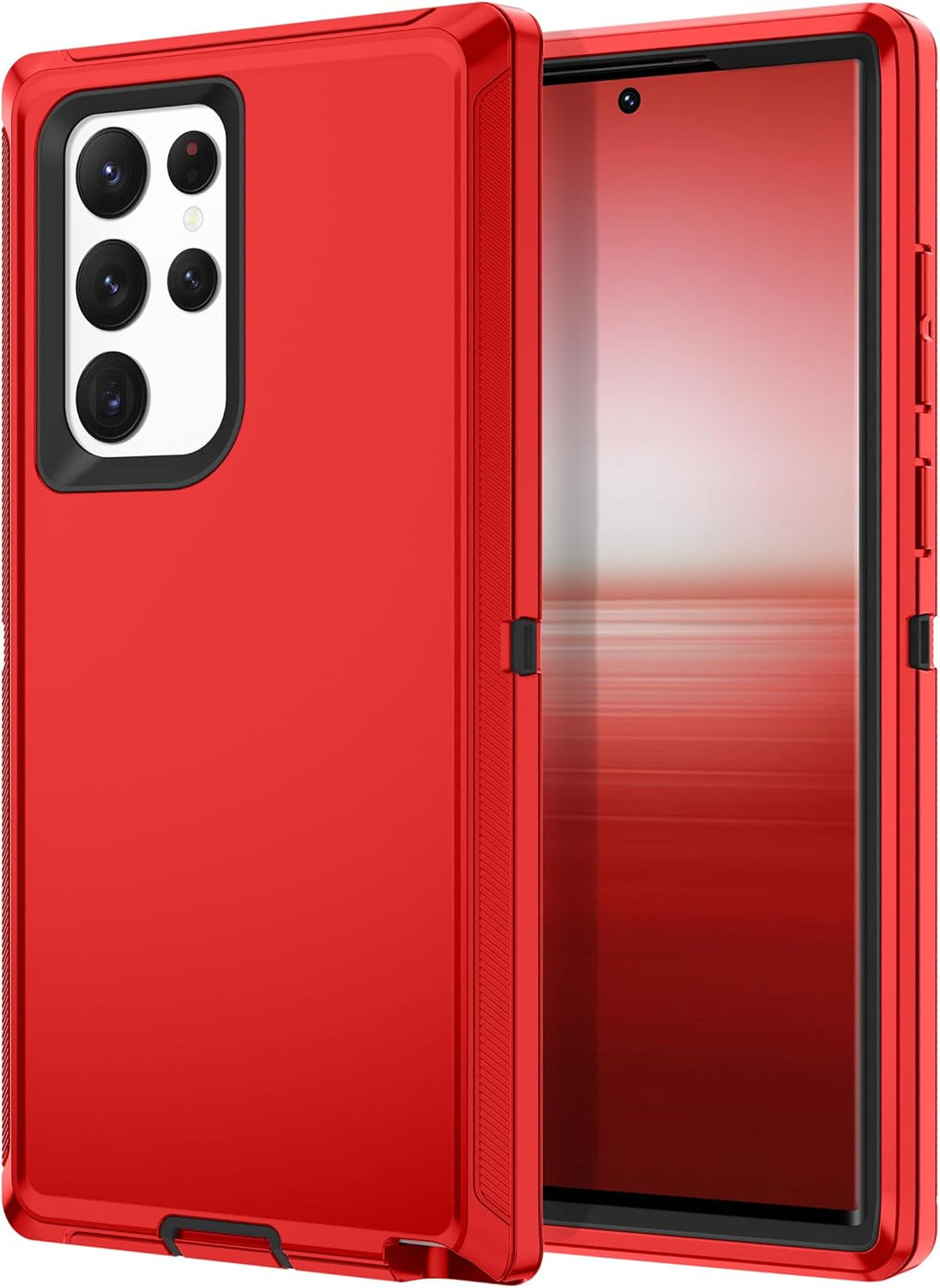 Entronix Heavy Duty Case for Samsung Galaxy S24 Ultra, Triple-Layer & Full Protection, - Entro Retail