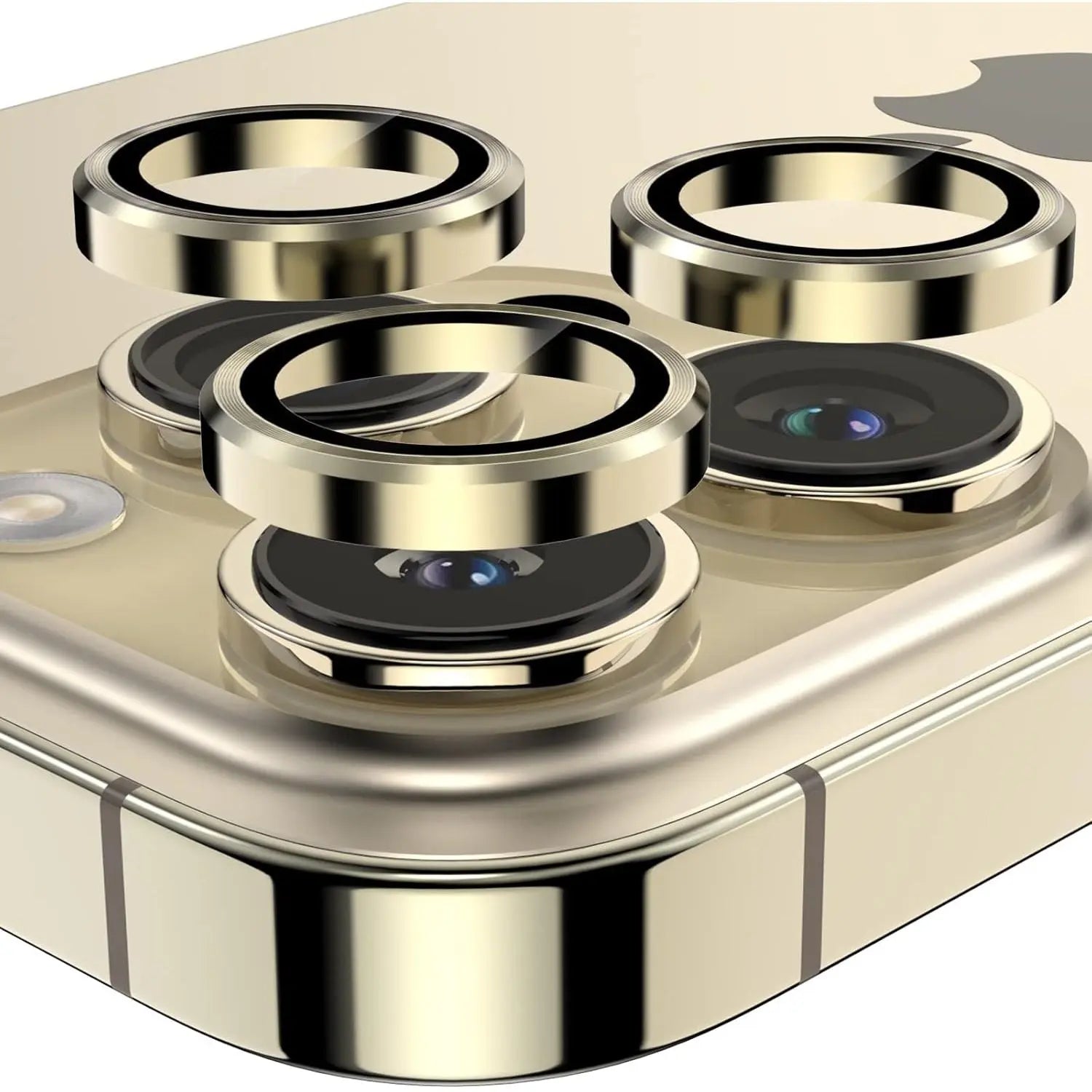 Entronix Metallic Camera Lens Protector for Apple iPhone 13 Pro, Easy Installation, - Entro Retail