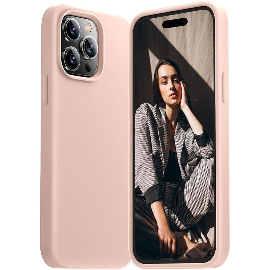i14 Pro Silicone - Rose Gold