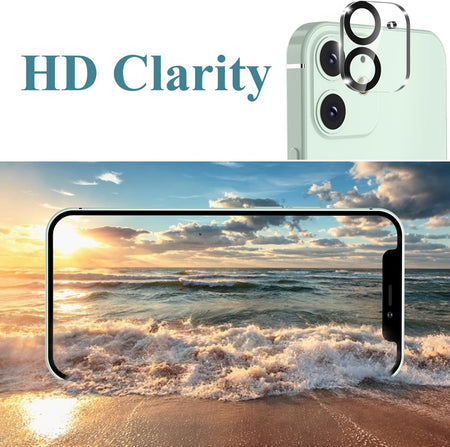 Entronix 2-Pack for Apple iPhone 13 Pro Max, Clear Camera Lens Protector, Easy Installation - Entro Retail