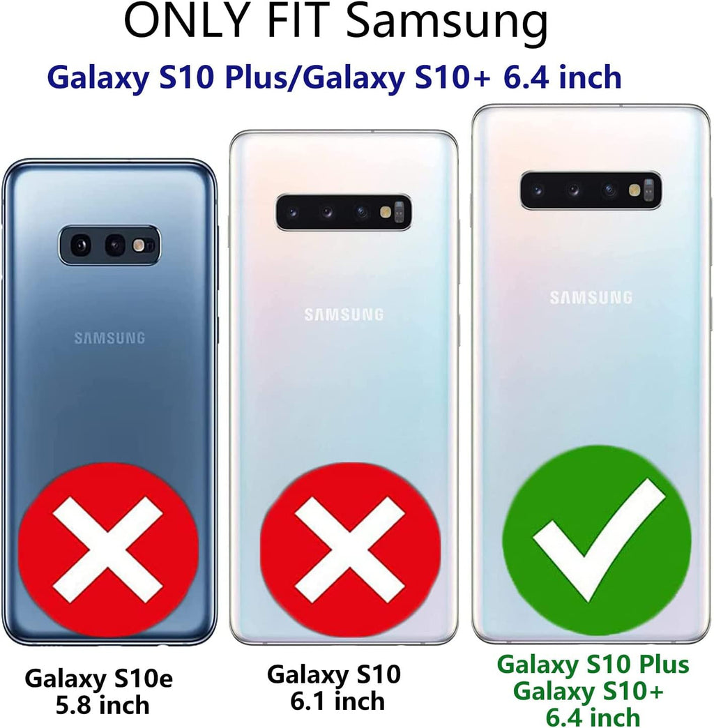 Entronix Heavy Duty Case for Samsung Galaxy S10 Plus, Triple-Layer & Full Protection, - Entro Retail