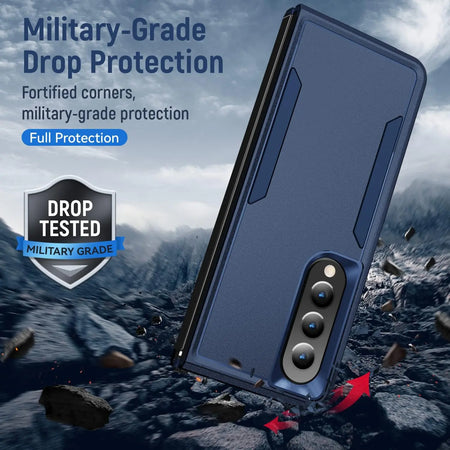 Entronix Case Compatible with Galaxy Z Fold 6 - Soft-Touch Dual-Layer Sleek Cover - Entronix