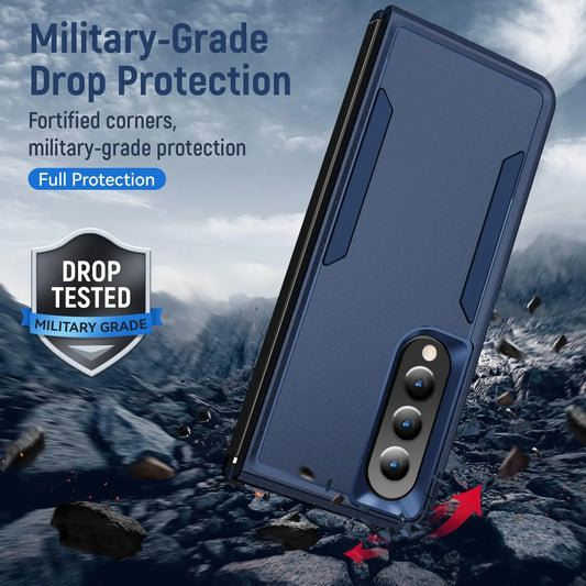 Entronix Case Compatible with Galaxy Z Fold 6 - Soft-Touch Dual-Layer Sleek Cover - Entronix