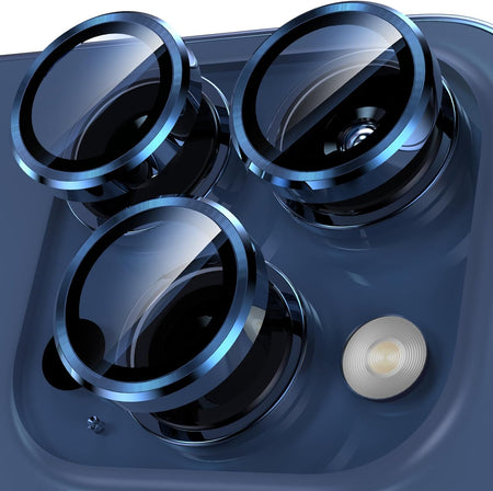Entronix Metallic Camera Lens Protector for Apple iPhone 14 Pro Max, Easy Installation, - Entro Retail