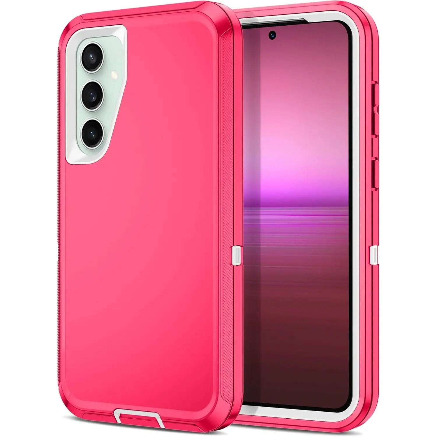 Entronix Heavy Duty Case for Samsung Galaxy S24, Triple-Layer & Full Protection, - Entro Retail