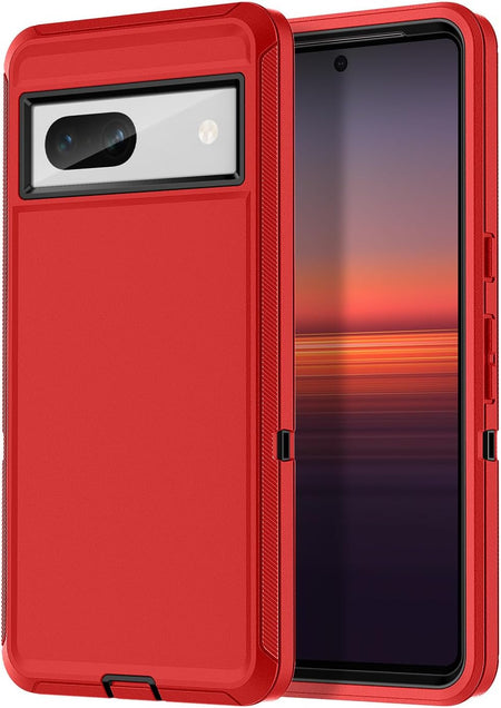 Entronix Heavy Duty Case for Google Pixel 7a, Triple-Layer & Full Protection, - Entro Retail