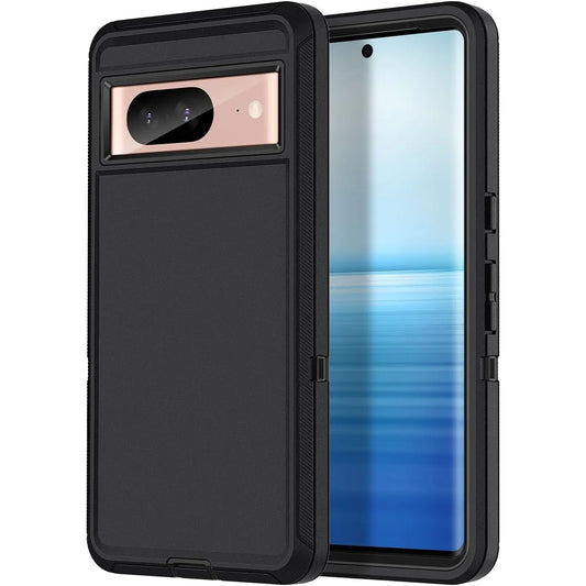 Entronix Heavy Duty Case for Google Pixel 8, Triple-Layer & Full Protection, - Entro Retail