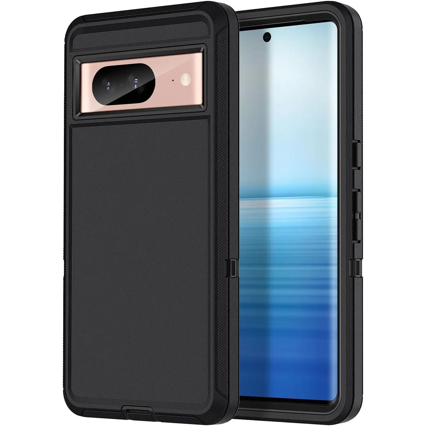Entronix Heavy Duty Case for Google Pixel 8 Pro, Triple-Layer & Full Protection, - Entro Retail
