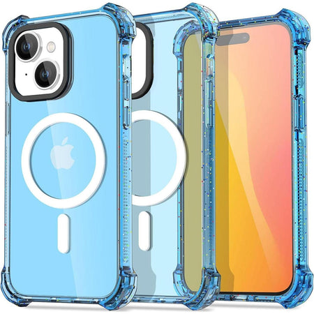 Entronix Apple iPhone 15 Plus/14 Plus [Magnetic-Compatible] Case - Bouncy Bumper, - Entronix